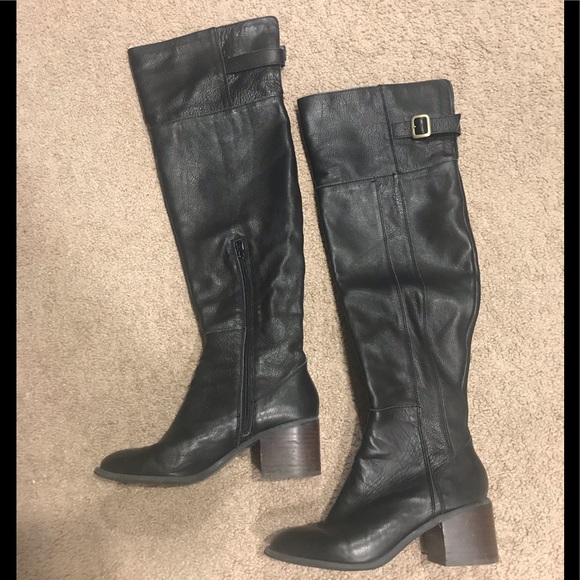 Sole Society Shoes - Sole society over the knee leather boots
